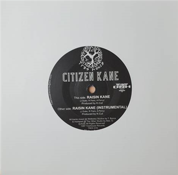 Citizen Kane - Raisin Kane - Treehouse Records