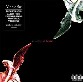 Vinnie Paz - As Above So Below (Red Splatter 2XLP) - Enemy Soil