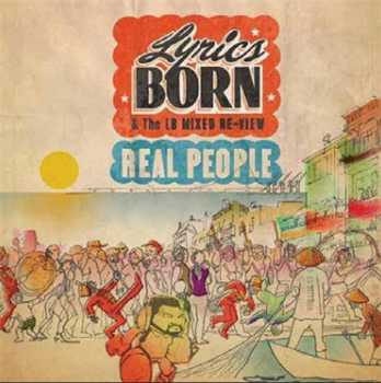 Lyrics Born  - REAL PEOPLE (Gatefold Jacket, Clear Vinyl) - Mobile Home Recordings 