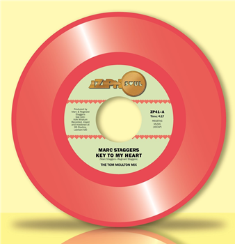 MARC STAGGERS - 7" SINGLE (Neon pink vinyl Limited pressing of 300 copies) - IZIPHO SOUL