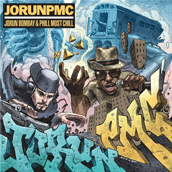 JORUN BOMBAY & PHILL MOST CHILL - JORUNPMC - LPX2 – BLUE VINYL - AE Productions