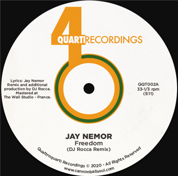JAY NEMOR (DJ ROCCA REMIX) - FREEDOM - Quatre Recordings