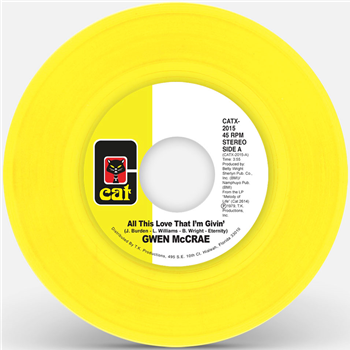 Gwen Mccrae - All This Love Im Giving (Yellow Vinyl Repress) - CAT RECORDS