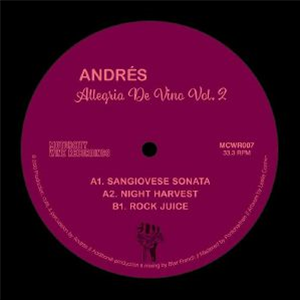 ANDRES - Allegria De Vino Vol 2 - MotorCity Wine ANDRES - Allegria De Vino Vol 2 - MotorCity Wine