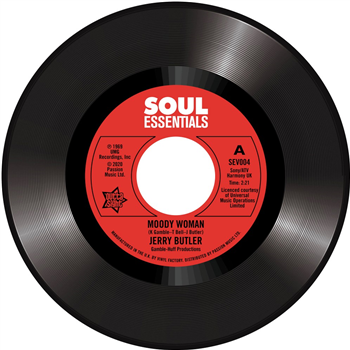 JERRY BUTLER – Moody Woman / Stop Steppin’ On My Dreams - Outta Sight Soul Essentials JERRY BUTLER – Moody Woman / Stop Steppin’ On My Dreams - Outta Sight Soul Essentials