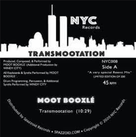 Moot Booxle - Transmootation EP - NYC RECORDS
