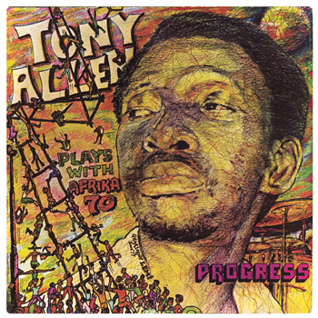 
TONY ALLEN PLAYS WITH AFRIKA 70 - PROGRESS - Comet Records