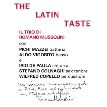 Romano Mussolini Trio - The Latin Taste - Schema SCEB Series