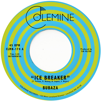 Bubaza - Ice Breaker (Orange Vinyl) - Colemine Records