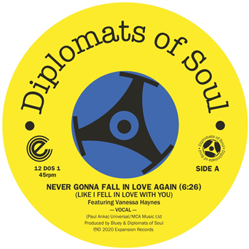 Diplomats Of Soul - Never Gonna Fall In Love Again (Like I Fell In Love With You) - EXPANSION RECORDS