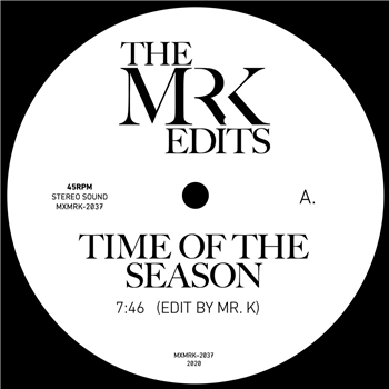 Mr. K - Edits by Mr. K-Time Of The Season/Theme From Great Cities - Most Excellent Limited NYC