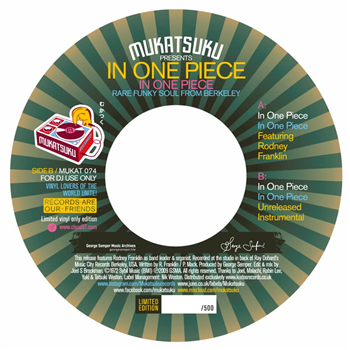 In One Piece - In One Piece (feat. Rodney Franklin) - Mukatsuku