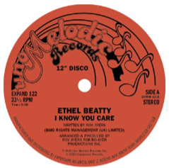 Ethel Beatty - I Know You Care / Its Your Love - EXPANSION RECORDS