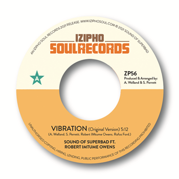 VIBRATION (Original Version) / VIBRATION (S.O.S. Vibe Mix) - IZIPHO SOUL RECORDS