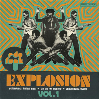 VARIOUS ARTISTS - EDO FUNK EXPLOSION VOL.1. (2 X Gatefold LP with 20-page booklet) - Analog Africa