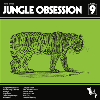 NINO NARDINI & ROGER ROGER - JUNGLE OBSESSION (Coloured Vinyl) - Farfalla Records