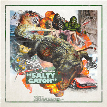 Swamp Thing & Ollie Teeba - Salty Gator (LP) - URBNET