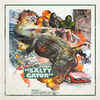 Swamp Thing & Ollie Teeba - Salty Gator (LP) - URBNET Swamp Thing & Ollie Teeba - Salty Gator (LP) - URBNET