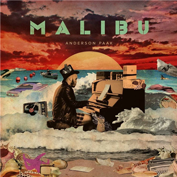 ANDERSON .PAAK - MALIBU - STEEL WOOL/OBE/ART CLUB ANDERSON .PAAK - MALIBU - STEEL WOOL/OBE/ART CLUB