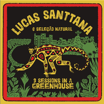 Lucas Santtana - 3 Sessions In A Greenhouse (Red Vinyl) - Mais Um