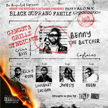 Benny The Butcher & DJ Drama  - The Respected Sopranos - Tuff Kong Records 