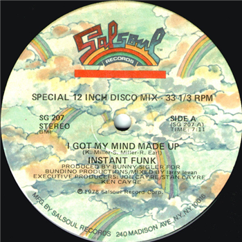 Instant Funk - I GOT MY MIND MADE UP - Unidisc