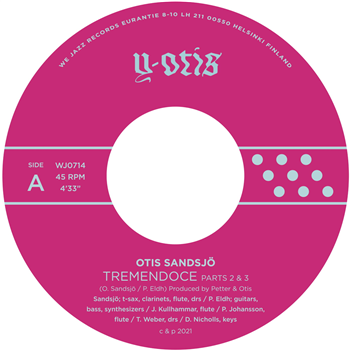 Otis Sandsjö - Tremendoce / Skerry - We Jazz
