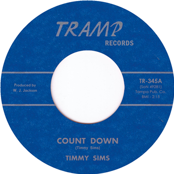 Timmy Sims - Count Down - Tramp Records