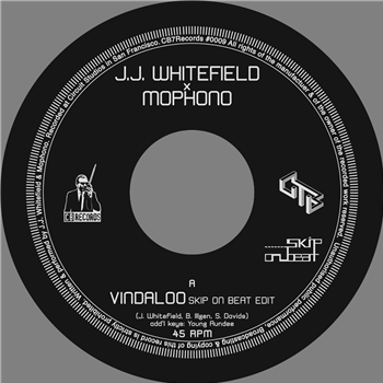 JJ Whitefield & Mophono - Vindaloo - CB Records JJ Whitefield & Mophono - Vindaloo - CB Records