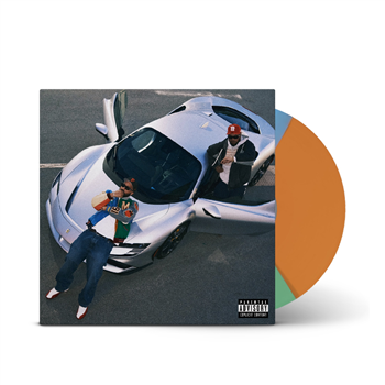 Larry June & Cardo - Until Night Comes - Green, Blue & Orange Tri-Color segment Colored vinyl, Gatefold Jacket - The Freeminded Records