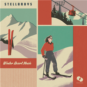 Stellarays - Winter Resort Music - Minty Ice vinyl w/
insert - Castles In Space
