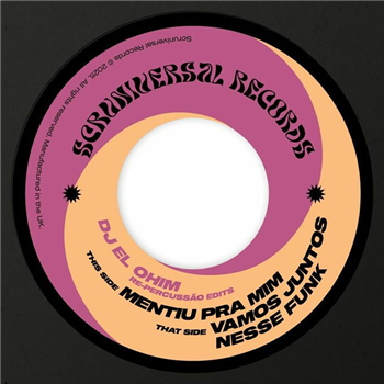 DJ El Ohim - Re-Percussao Edits (7") - Scruniversal