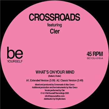 Crossroads feat. Cler - BeYourself Recordings