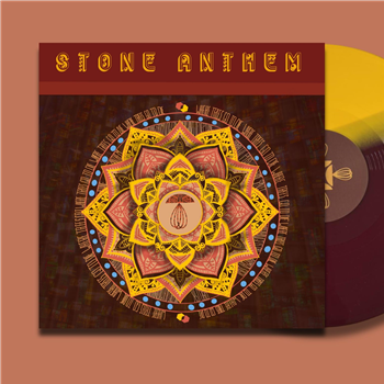 Stone Anthem - Where Trees Go To Die - Maroon / Yellow half & half Vinyl - Castles In Space Stone Anthem - Where Trees Go To Die - Maroon / Yellow half & half Vinyl - Castles In Space