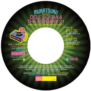 Dele Sosimi & The Estuary 21 - Mo Se Bola Tan (feat. Get Cape. Wear Cape. Fly) - Mukatsuku Dele Sosimi & The Estuary 21 - Mo Se Bola Tan (feat. Get Cape. Wear Cape. Fly) - Mukatsuku
