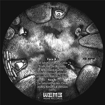 Francois de Roubaix et Bernard Maitre - Le labyrinthe des Onix - Weme Records