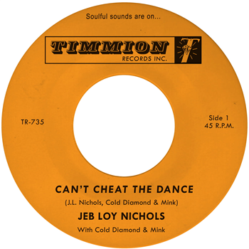 Jeb Loy Nichols - Cant Cheat The Dance - Timmion Records