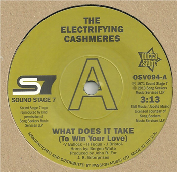 THE ELECTRIFYING CASHMERES / CONTINENTAL SHOWSTOPPERS - Outta Sight Northern THE ELECTRIFYING CASHMERES / CONTINENTAL SHOWSTOPPERS - Outta Sight Northern
