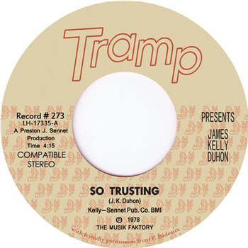 James Kelly Duhon - So Trusting - Tramp Records