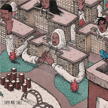 Open Mike Eagle - Brick Body Kids Still Daydream (Brick Red & Cream Vinyl
) - Mello Music Group