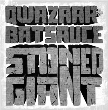 Qwazaar & Batsauce - Stoned Giant (Marbled Stone Grey LP) - Full Plate