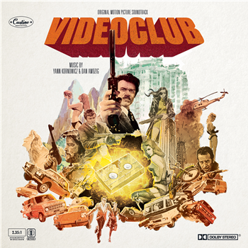 Yann Kornowicz and Dan Amozig - Videoclub - LP (gold coloured vinyl) - Beatsqueeze Records