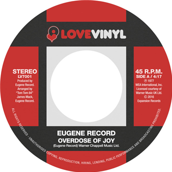 EUGENE RECORD - EXPANSION RECORDS