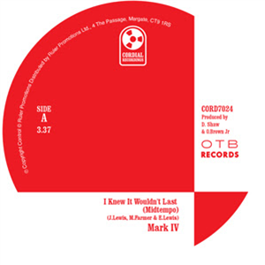 Mark IV - Cordial Recordings Mark IV - Cordial Recordings