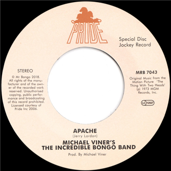 THE INCREDIBLE BONGO BAND - APACHE - Mr Bongo Records