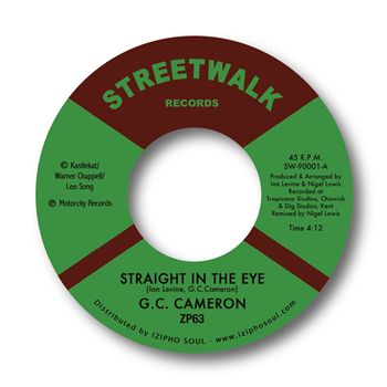 G.C. CAMERON - STRAIGHT IN THE EYE b/w NO NEED TO EXPLAIN (7") - IZIPHO SOUL