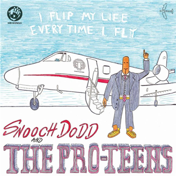 THE PRO-TEENS - I FLIP MY LIFE EVERY TIME I FLY (ORANGE VINYL) - Mr Bongo Records