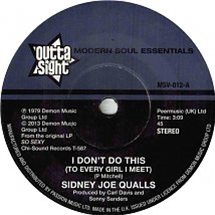 SIDNEY JOE QUALLS - Outta Sight Records