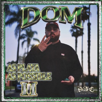 Domsta - As Playa As Possible II (Transparent Green Vinyl LP) - Sic Records