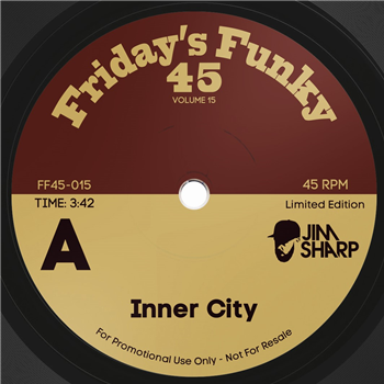 JIM SHARP / NICK BIKE - Inner City - Fridays Funky 45